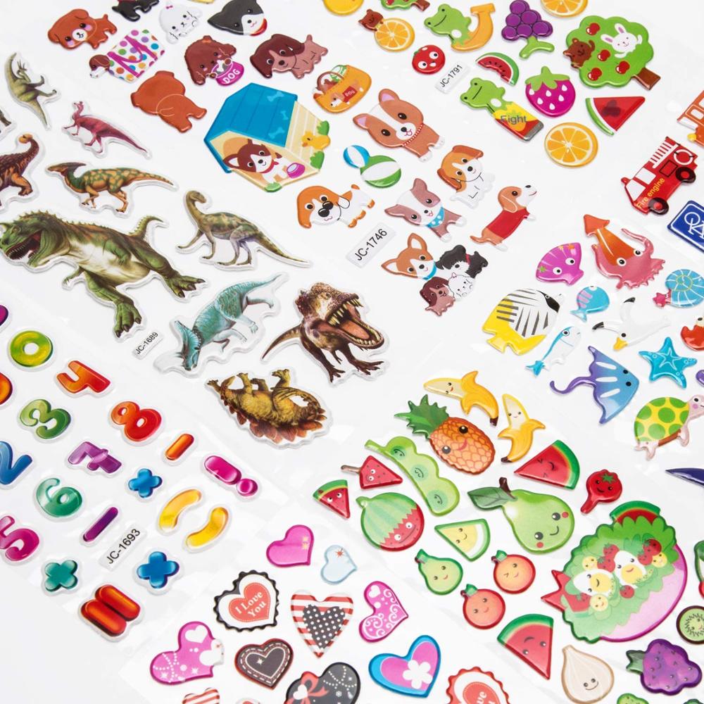 Bubble stickers